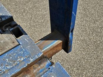 HYDRAULIC RAMP / FORK LIFT - MACHINE TRANSPORT